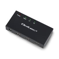 Aktyvus skirstytuvas 2x HDMI 4K/2K 3.4Gb/s - Qoltec 51796