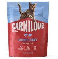 CARNILOVE ACTIVE Cat Salmon & Turkey sausas pašaras katėms, 6 kg