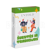 Pokalbių kortelės UNTOLD: ŠVENTĖS IR TRADICIJOS