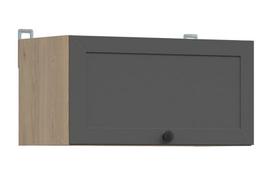 Virtuvinė spintelė Junona Line, 30,5x60x30 cm, juoda
