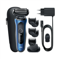 Braun | Shaver | 61-B1500s | Operating time (max) 50 min | Wet  and  Dry | Blue/Black