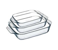 PYREX kepimo formų rinkinys, 3 vnt. (2/3/4 l)
