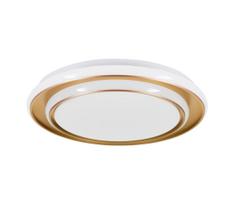 Eglo 902044 - LED lubų šviestuvas MOSCHELLA LED/24W/230V, skersmuo 40 cm, auksos spalvos
