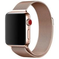 Wave Steel Braided Strap Apple Watch 38/ 40/ 41mm Rose Gold