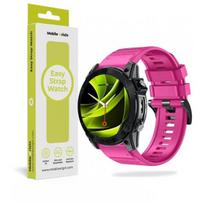 MOBILE ORIGIN Easy Strap silikoninis laikrodžio dirželis 22mm rožinis