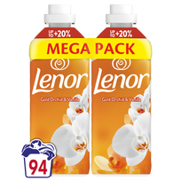 Skalbinių minkštiklis Lenor Gold Orchid & Vanilla, skystas, 1.974 l