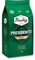 Paulig President Light Roast Coffee Bean, 1 kg (16630)
