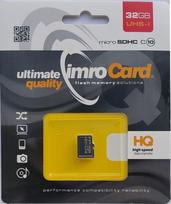 IMRO 10/32G UHS-I 32GB MicroSDHC Class 10 memory card