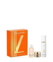 Veido apsaugos nuo saulės rinkinys Lancaster Sun Perfect švytėjimo suteikiantis kremas SPF50, švytėjimo suteikiantis, nuo senėjimo, didelė apsauga