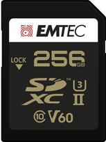Atminties kortelė SDXC atminties kortelė Emtec ECMSD256GUHS2V60 256GB UHS-II U3 V60 SpeedIN Pro+