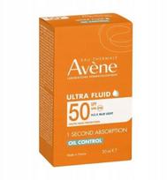 Veido kremas nuo saulės Avene Ultra Fluid Oil Control SPF50+ matinį efektą suteikiantis kasdienis skystis