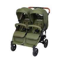 BabyTrold dvynukų vežimėlis OS2, olive