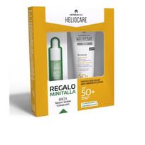 Apsaugos nuo saulės rinkinys Heliocare 360° Acnimat SPF50+ riebiai ir į aknę linkusiai odai, plataus spektro apsauga
