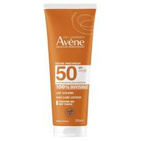 Saulės priežiūros losjonas Avène Sun Care Lotion SPF 50, aukšta apsauga, nematoma apdaila, 250 ml