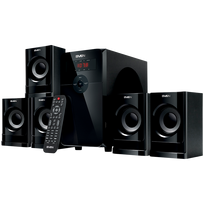 Speakers SVEN HT-201, black (80W, Bluetooth, FM, USB/SD, Display, RC unit)