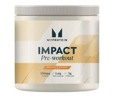 Prieštreniruotinio gėrimo milteliai MyProtein Impact Pre-workout orange, 150g