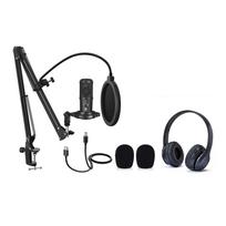 Mikrofon EasyPix MyStudio Podcast Kit w tym Mikrofon/Ausinės | 62021 | 4260041686298