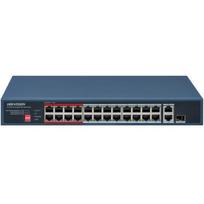Switch Hikvision Hikvision DS-3E0326P-E/M(C) 24 Port Fast Ethernet Unmanaged POE Switch | DS-3E0326P-E/M(C) | 6931847186197