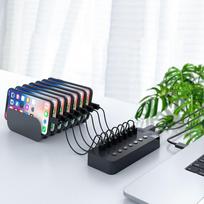 HUB 16 prievadų su jungikliu USB-A 3.0 - Black | 6942227138101 | 6942227138101