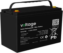 Akumulator AGM Voltage 12V 100Ah VE12-100 (Żywotność 6-9 lat) | VE12-100 | 5908231258809