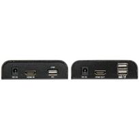 Sistema AV signalo perdavimo extenderis HDMI+USB-EX-100 | HDMI+USB-EX-100 | 5907634598802