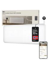 Mill Invisible Smart WiFi Šildytuvas PA2000WIFI4 Panelinis šildytuvas 2000 W Tinka patalpoms iki 24-28 m² White IPX4 7090019825414 | PA2000WIFI4 | 7090019825414