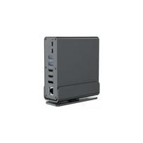 Gembird A-CF-COMBO15-01 USB Type-CF 15-in-1 daugiafunkcis prievadų adapteris (USB hub AF prievadai v.2x2 + v.3x3, Type-CF + HDMIx2 + DisplayPort + PD + kortelių skaitytuvas + GigaLAN + 3,5 mm garso jungtis), grey | A-CF-COMBO15-01 | 8716309135900