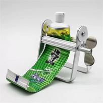 Aluminum Alloy Multi-Purpose Squeezer for Toothpaste, Hair Dye, and Facial Cleanser. sidabro baltos spalvos