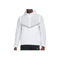 Nike Vienspalvis Austas Vandeniui Atsparus Sportinis Džemperis Su Gobtuvu Vyriški Striukės Baltas DM4774-100 XL