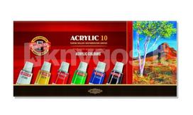Akriliniai dažai 10x16 ml Koh-I-Noor