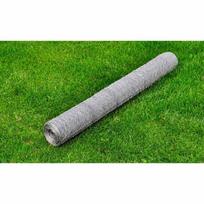 Vielinis tinklas sidabrinis 25x075m cinkuotas plienas