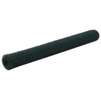 Vielos tinklas viščiukams žalias 25x12m PVC dengtas plienas