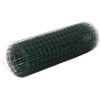 Vielos tinklas su PVC danga žalias 10x05m