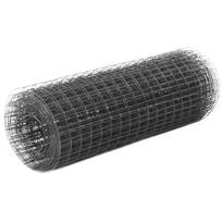 Vielos tinklas su PVC danga pilkas 10x05m