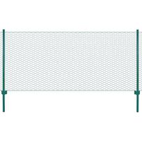 Tinklinė tvora iš vielos su stulpais žalios s1225x05 m