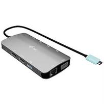 i-tec USB-C Meatl Nano 3x Display DP HDMI Docking Station Power Delivery 100 W C31NANOTRIDOCKPD