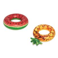 Pripučiamas plaukimo ratas Bestway Summer Fruit 36121, (spalva/dizainas parenkami atsitiktine tvarka), 116 cm