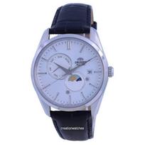 Atnaujintas Orient Classic Sun And Moon Baltas ciferblatas Automatinis vyriškas laikrodis RA-AK0310S10B RA-AK0310S30B balta