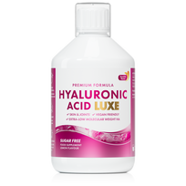 Swedish Nutra - Hyaluronic Acid Luxe, hialurono rūgštis 250 mg su vitaminu C ir siliciu, 500 ml