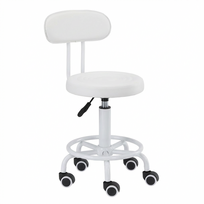 Meistro kėdutė Round PRO – balta