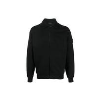 Stone Island Ghost Pieces Black Label Solid Color Zip Collar Jacket Men jackets 7715624F3-V0029 S