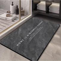 HOMZY Super Absorbentus Diatomito Purvo Neslystantis Vonios Kilimėlis Tualetui Neslystantis Voniai Kojų Kilimėlis Virtuvei Svetainei Grindų Kilimėlis Namų Dekoravimas 30X50CM gray