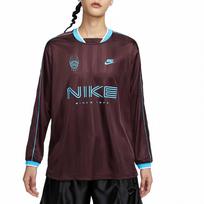 Nike Sportswear laisvi ilgomis rankovėmis megztiniai moterims su nuleistais pečiais IM7453-652 S
