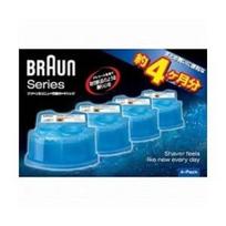 BRAUN Clean Renew Pakeičiamas valymo tirpalo kasetė & (4 pakuotės) CCR4-CR [Naudotas]