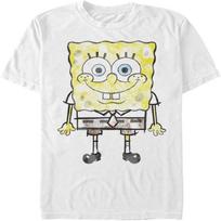 Nickelodeon Big & Tall Spongebob Squarepants Bob Paint Men's Tops Short Sleeve Tee Shirt S balta