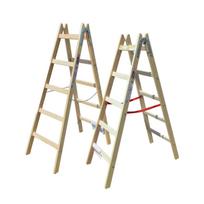 AW23039IP AWTOOLS medinės dvipusės kopėčios 2x8 / 150 kg