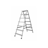 AW23007IP AWTOOLS aliumininės dvipusės kopėčios-taburetė 2x7 / 125 kg