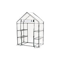 AW67610IP AWTOOLS 4 lentynų mini šiltnamis PVC 140 x 71 x 195 cm