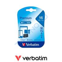 Verbatim microSDHC kortelė 16GB Class 10