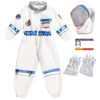 Vaikų kosminis kostiumas Cosplay pasirodymų kostiumas Astronautų pirštinės Šventinės vakarėlių pasirodymų kostiumų rinkinys 120 karšta rožinė spalva